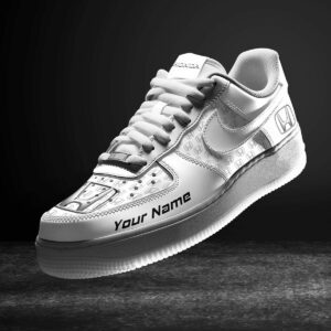 Honda White Air Force 1 Sneakers AF1 Limited Shoes For Cars Fan LAF2209