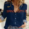 Houston Astros Women Casual Shirt Linen Shirt GWS1007