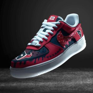 Houston Texans NFL Air Force Sneakers AF1 Limited Shoes For Fan WMA1318