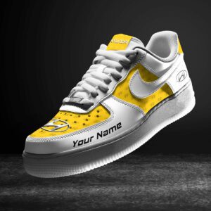 Hyundai Yellow Air Force 1 Sneakers AF1 Limited Shoes For Cars Fan LAF2124