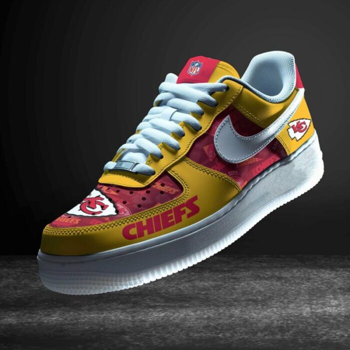 Kansas City Chiefs NFL Air Force 1 Sneakers AF1 Limited Shoes WMA1015