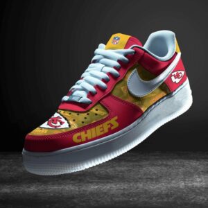 Kansas City Chiefs NFL Air Force 1 Sneakers AF1 Limited Shoes WMA1048