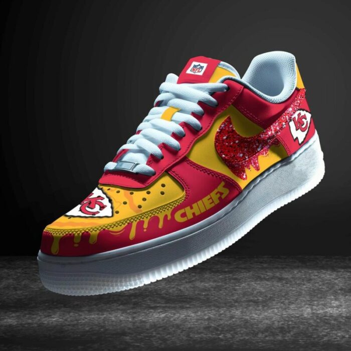 Kansas City Chiefs NFL Air Force Sneakers AF1 Limited Shoes For Fan WMA1292