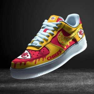 Kansas City Chiefs NFL Air Force Sneakers AF1 Limited Shoes For Fan WMA1325