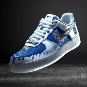 Kansas City Royals MLB Air Force 1 Sneakers AF1 Limited Shoes For Fan WMA1224