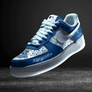 Kansas City Royals MLB Air Force 1 Sneakers Limited AF1 Shoes WMA1075