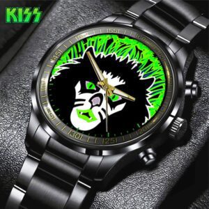 Kiss Band Black Stainless Steel Watch GUD1277