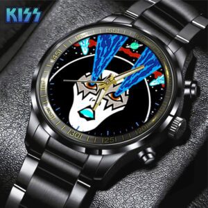 Kiss Band Black Stainless Steel Watch GUD1280