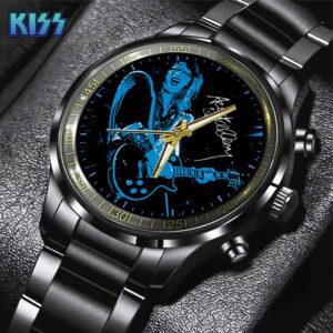 Kiss Band Black Stainless Steel Watch GUD1287