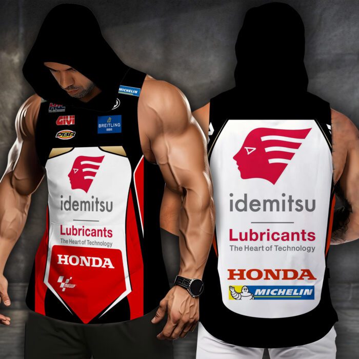 LCR Honda Team Men Workout Hoodie Tank Tops WHT1540