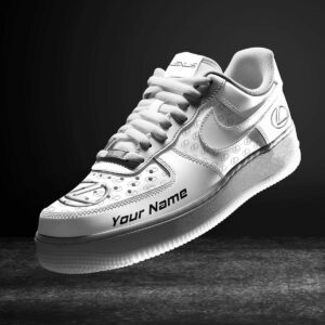 Lexus White Air Force 1 Sneakers AF1 Limited Shoes For Cars Fan LAF2359