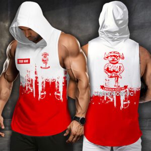 Lincoln City F.C Men Workout Hoodie Tank Tops WHT1499