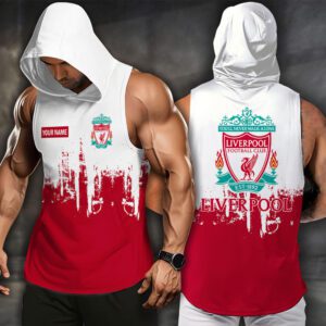 Liverpool F.C Men Workout Hoodie Tank Tops WHT1588