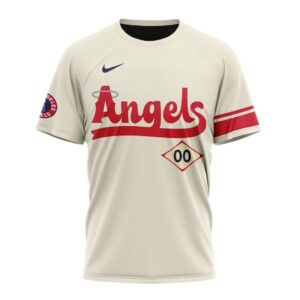Los Angeles Angels MLB Personalized 2024 City Connect T Shirt 3D CCN1068