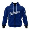 Los Angeles Dodgers MLB Personalized 2024 City Connect 3D Zip Hoodie CCN1041