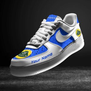 Lotus Blue Air Force 1 Sneakers AF1 Limited Shoes For Cars Fan LAF2800