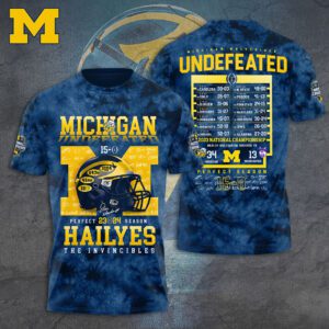 Michigan Wolverines Football 3D Unisex T-Shirt GUD1386