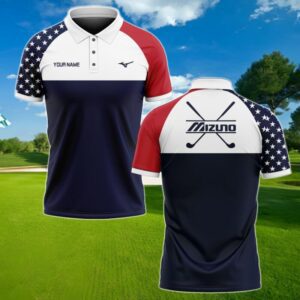 Mizuno Custom Golf Polo Shirt US Collection