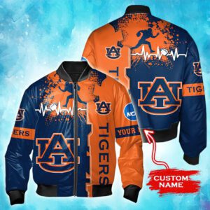 NCAA Auburn Tigers Custom Name Bomber Jacket