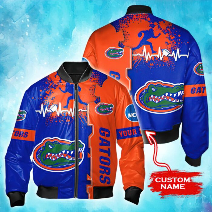 NCAA Florida Gators Custom Name Bomber Jacket