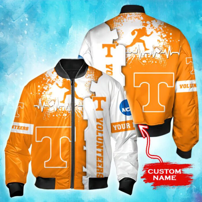 NCAA Tennessee Volunteers Custom Name Bomber Jacket