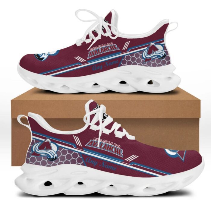 NHL Colorado Avalanche Max Soul Shoes Design FJD1059