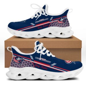 NHL Columbus Blue Jackets Max Soul Shoes Design FJD1058