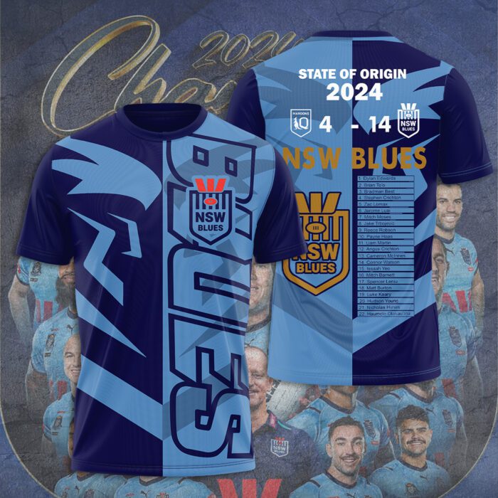 New South Wales Blues 3D Unisex T-Shirt GUD1318