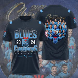 New South Wales Blues 3D Unisex T-Shirt GUD1324