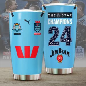 New South Wales Blues Stainless Steel Tumbler GUD1236