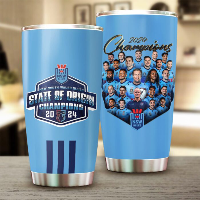 New South Wales Blues Stainless Steel Tumbler GUD1243