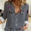 New York Mets Women Casual Shirt Linen Shirt GWS1063