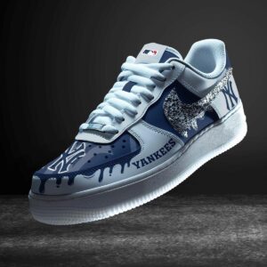 New York Yankees MLB Air Force 1 Sneakers AF1 Limited Shoes For Fan WMA1261