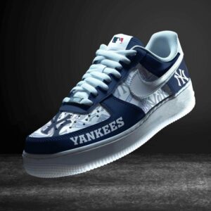 New York Yankees MLB Air Force 1 Sneakers Limited AF1 Shoes WMA1082