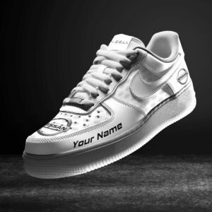 Nissan White Air Force 1 Sneakers AF1 Limited Shoes For Cars Fan LAF2299