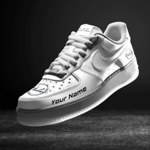 Opel White Air Force 1 Sneakers AF1 Limited Shoes For Cars Fan LAF2589