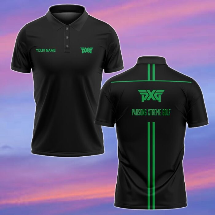 PXG Personalized Golf Polo Shirts - Green WPL1066