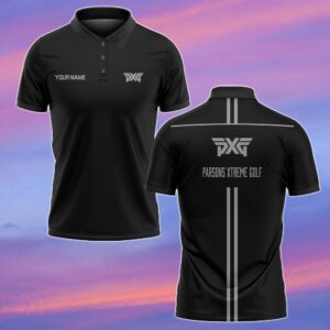 PXG Personalized Golf Polo Shirts - Grey WPL1067