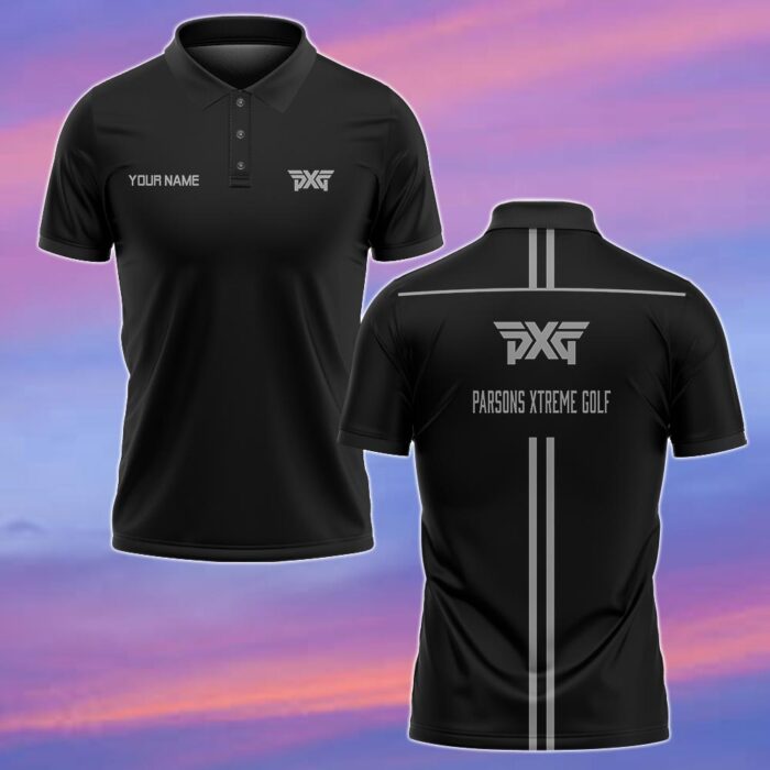 PXG Personalized Golf Polo Shirts - Grey WPL1067