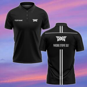 PXG Personalized Golf Polo Shirts - White WPL1063