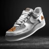 Pepapic Grey Air Force 1 Sneakers AF1 Limited Shoes For Cars Fan LAF2707