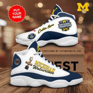 Personalized Michigan Wolverines Football JD13 Shoes GSS1109