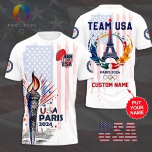 Personalized Summer Olympic Games x United States 3D Unisex T-Shirt GUD1323