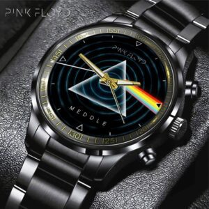 Pink Floyd Black Stainless Steel Watch GUD1276