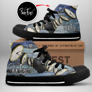 Pink Floyd High Top Canvas Shoes GUD1206