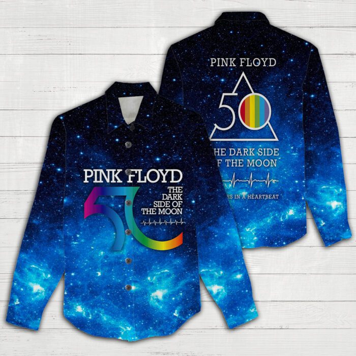 Pink Floyd Women Casual Shirt 3D Linen Shirt GWS1235
