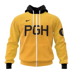 Pittsburgh Pirates MLB Personalized 2024 City Connect 3D Zip Hoodie CCN1052