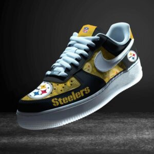 Pittsburgh Steelers NFL Air Force 1 Sneakers AF1 Limited Shoes WMA1026