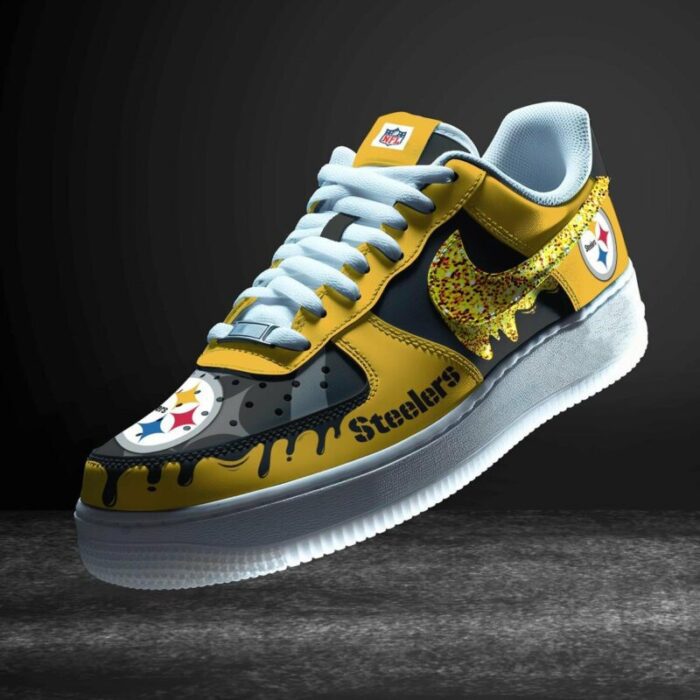 Pittsburgh Steelers NFL Air Force Sneakers AF1 Limited Shoes For Fan WMA1301