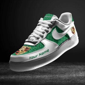 Porsche Green Air Force 1 Sneakers AF1 Limited Shoes For Cars Fan LAF2051